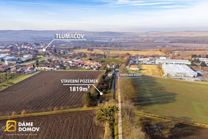 Prodej pozemku pro bydlení, Tlumačov, 1819 m2