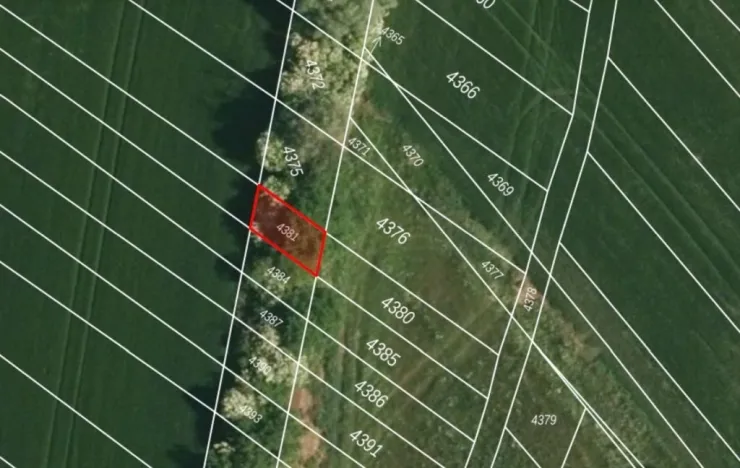 Dražba pozemku, Šaratice, 6562 m2