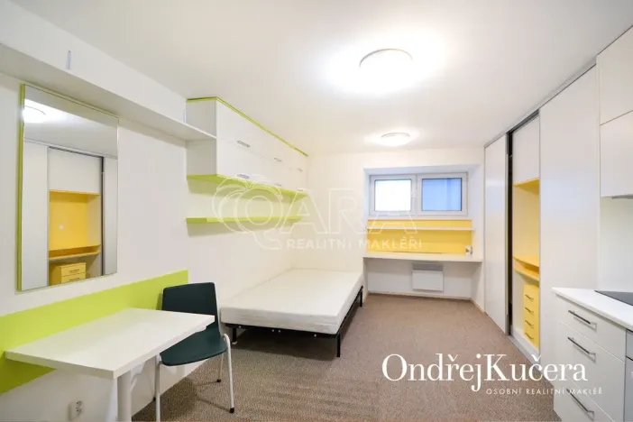 Pronájem bytu 1+kk, Praha - Nusle, K podjezdu, 29 m2