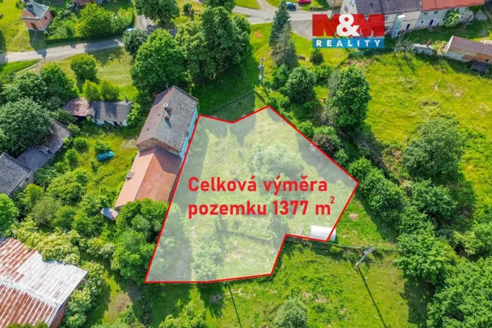 Prodej pozemku pro bydlení, Žlutice - Verušice, 1377 m2