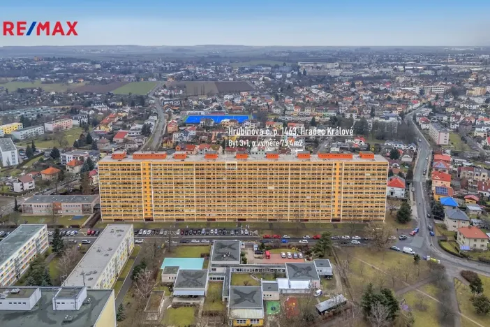Prodej bytu 3+1, Hradec Králové - Pražské Předměstí, Hrubínova, 75 m2