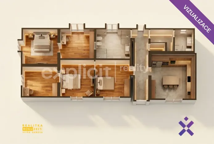 Prodej rodinného domu, Hrobice, 120 m2