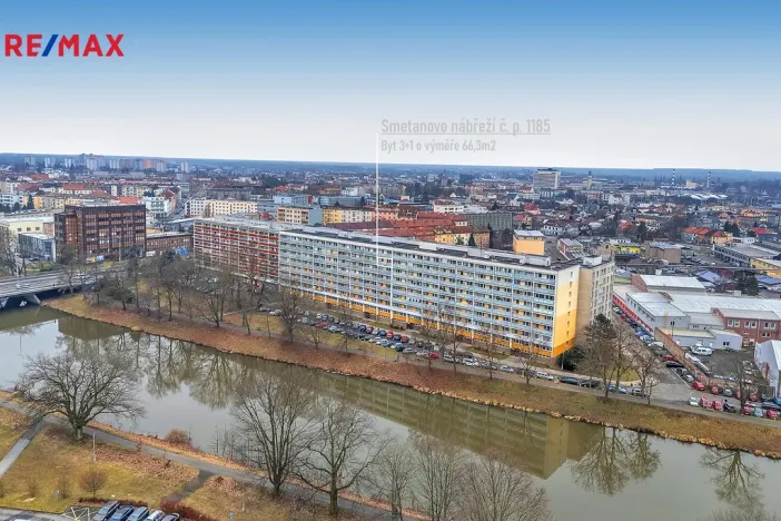 Prodej bytu 3+1, Hradec Králové, Smetanovo nábřeží, 66 m2