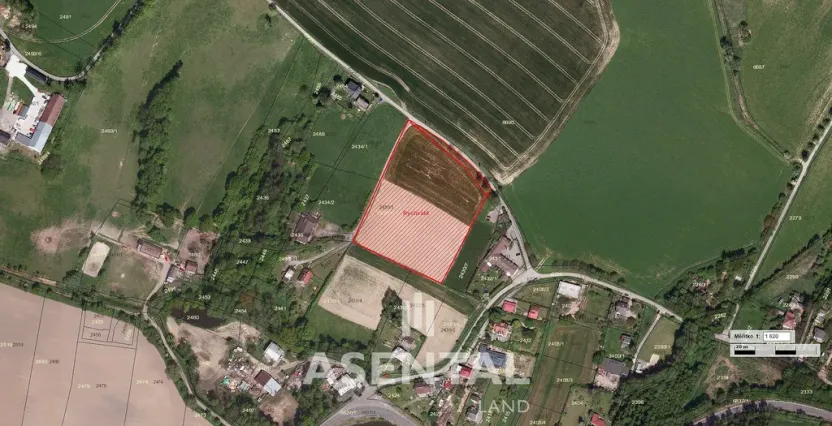 Prodej pozemku, Rychvald, Úvozní, 12432 m2