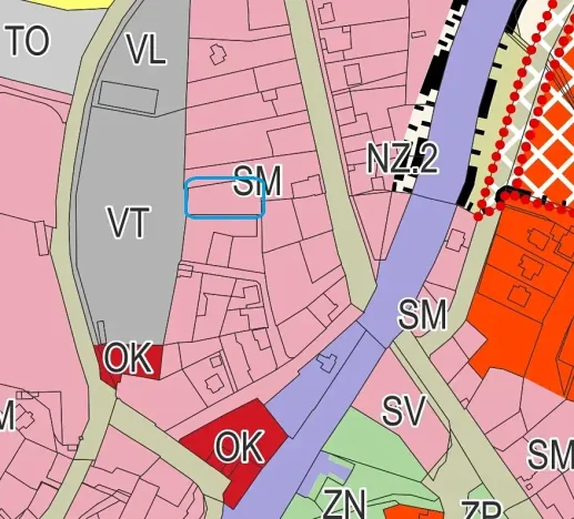 Prodej zahrady, Stříbro, Přemyslova, 1007 m2