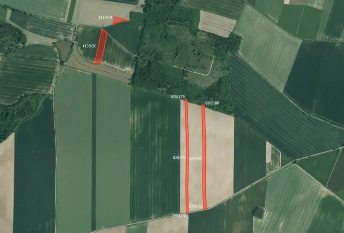 Prodej pole, Dolní Bukovsko, 70476 m2