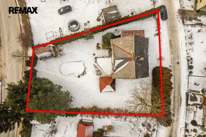 Prodej rodinného domu, Chotoviny - Červené Záhoří, Nádražní, 292 m2