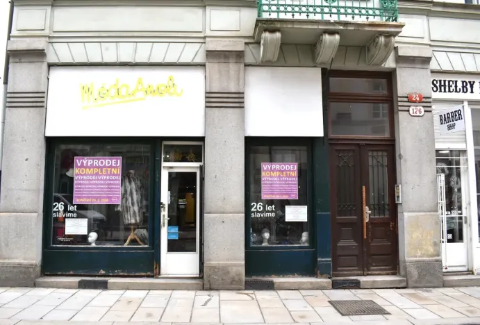 Pronájem obchodního prostoru, Plzeň - Vnitřní Město, Bezručova, 84 m2