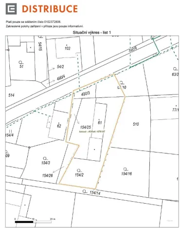 Prodej pozemku, Křičeň, 1045 m2