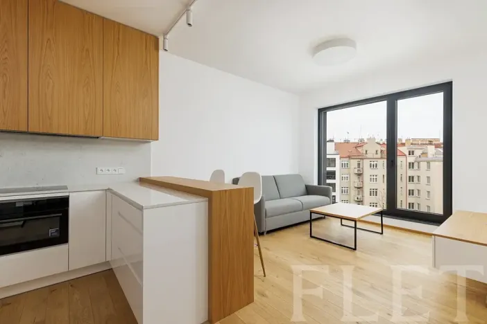 Pronájem bytu 2+kk, Praha - Bubeneč, Vítězné náměstí, 47 m2