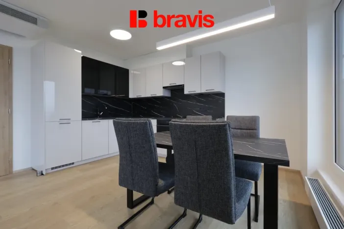 Pronájem bytu 2+kk, Brno - Černá Pole, třída Generála Píky, 64 m2