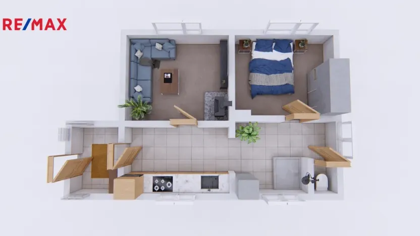 Prodej chaty, Kamýk nad Vltavou, 81 m2