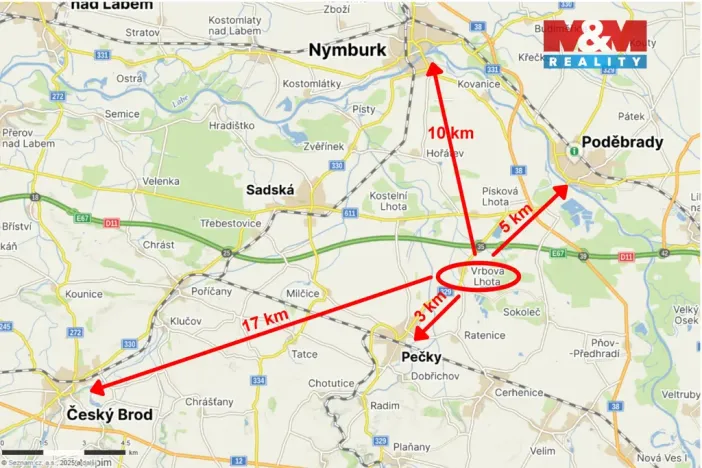 Prodej pozemku pro bydlení, Vrbová Lhota, 711 m2