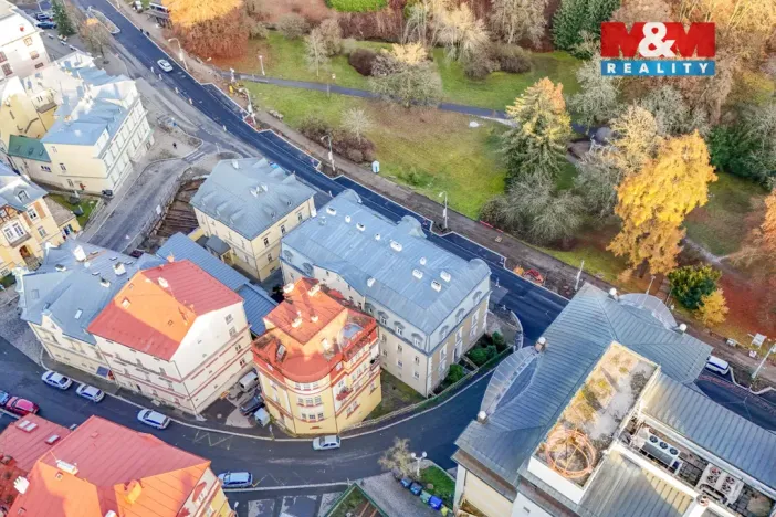 Prodej atypického bytu, Mariánské Lázně, Lidická, 102 m2