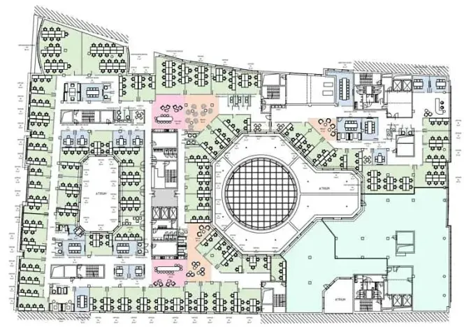 Pronájem kanceláře, Praha - Žižkov, Vinohradská, 1090 m2