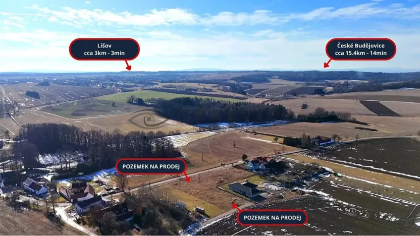 Prodej pozemku pro bydlení, Lišov, 1065 m2