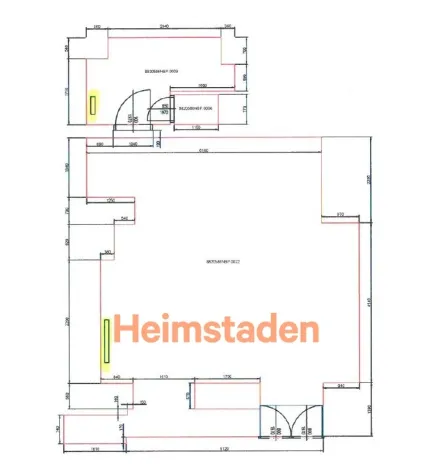 Pronájem kanceláře, Ostrava - Poruba, Hlavní třída, 55 m2