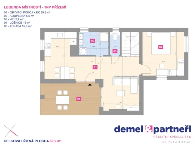Prodej rodinného domu, Moravec, 160 m2
