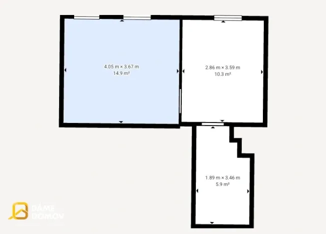 Pronájem bytu 1+1, Holešov, nám. Dr. E. Beneše, 31 m2