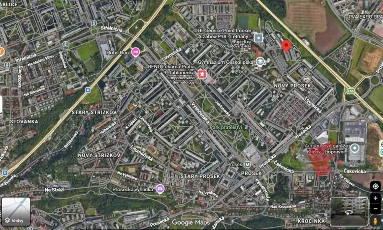 Pronájem bytu 3+kk, Praha - Letňany, Bechlínská, 74 m2