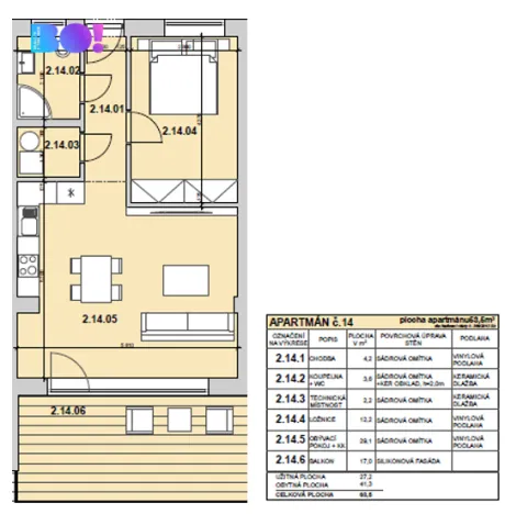 Pronájem rodinného domu, Soběšovice, 53 m2