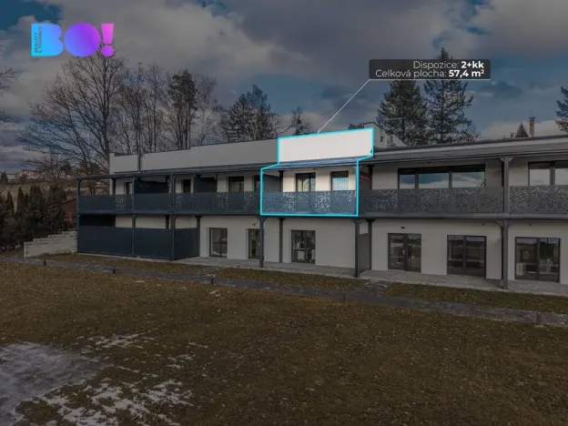 Pronájem bytu 2+kk, Soběšovice, 57 m2