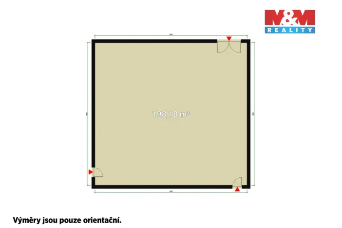 Pronájem kanceláře, Kralovice, Alšova, 198 m2