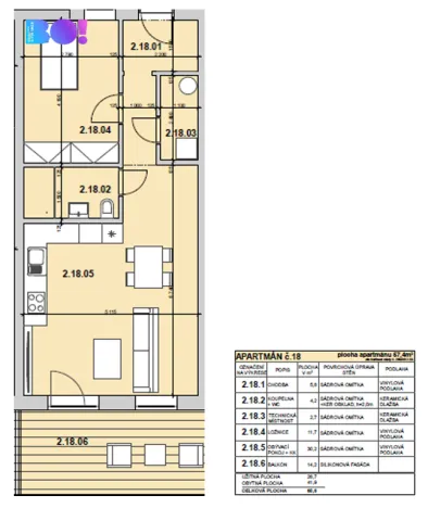 Pronájem rodinného domu, Soběšovice, 57 m2