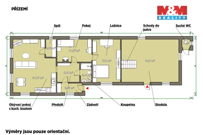 Prodej rodinného domu, Plískov, 144 m2