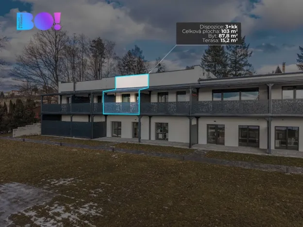 Pronájem bytu 3+kk, Soběšovice, 103 m2