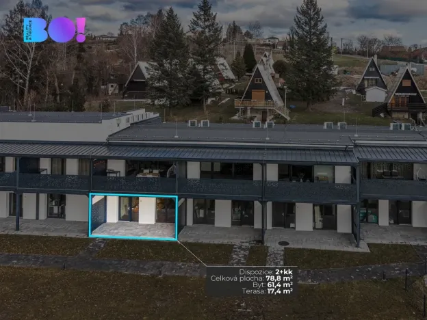 Pronájem apartmánu, Soběšovice, 78 m2