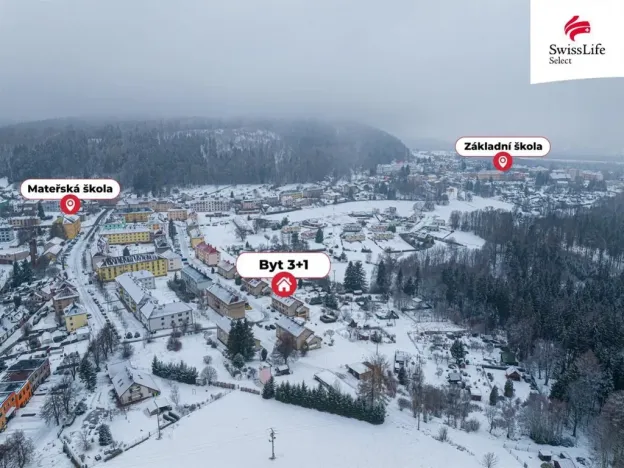 Prodej bytu 3+1, Žacléř, Mírová, 69 m2