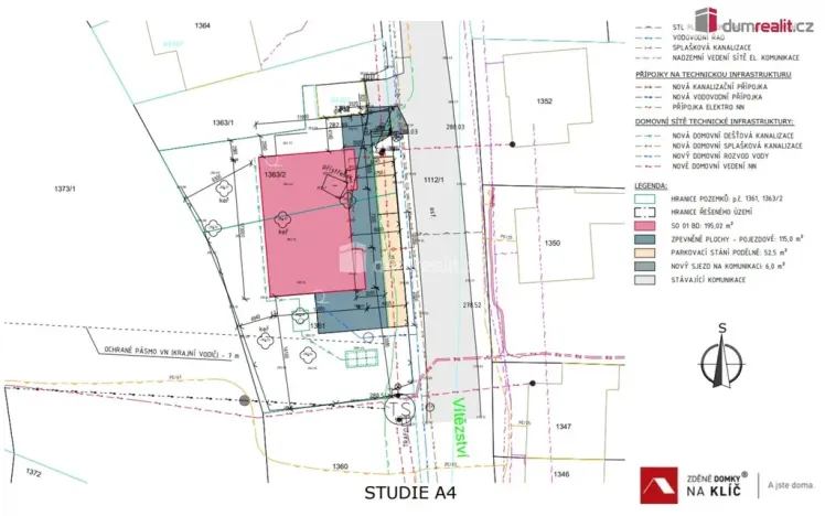 Prodej bytu 2+kk, Slušovice, Vítězství, 48 m2