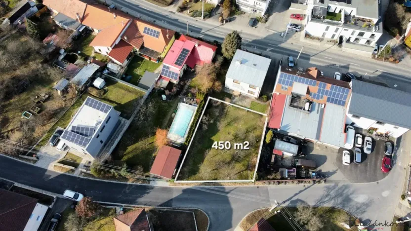 Prodej pozemku pro bydlení, Zlín - Příluky, Pančava, 450 m2