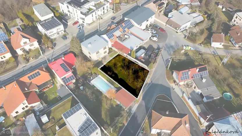 Prodej pozemku pro bydlení, Zlín - Příluky, Pančava, 450 m2