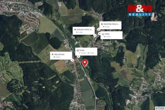 Prodej zahrady, Lelekovice, Tišnovka, 738 m2