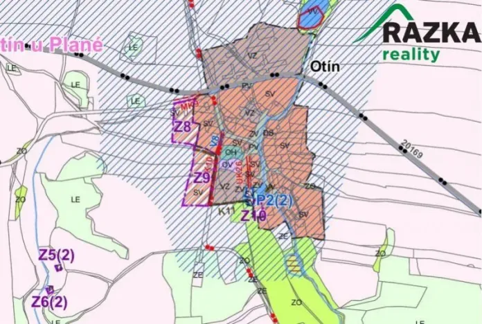 Prodej pozemku pro bydlení, Planá - Otín, 570 m2