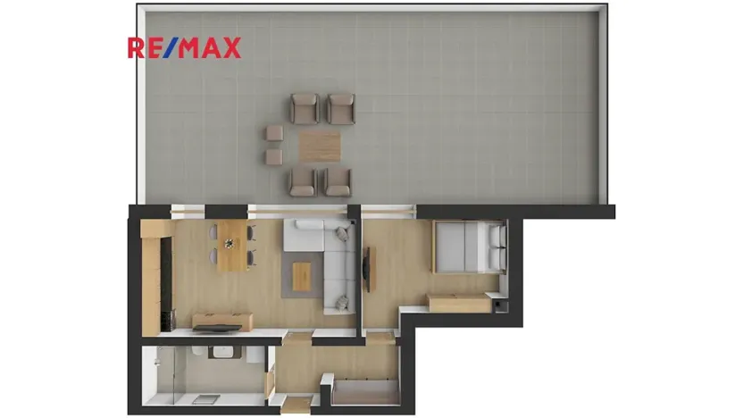 Pronájem bytu 2+kk, Železná Ruda, Klatovská, 43 m2