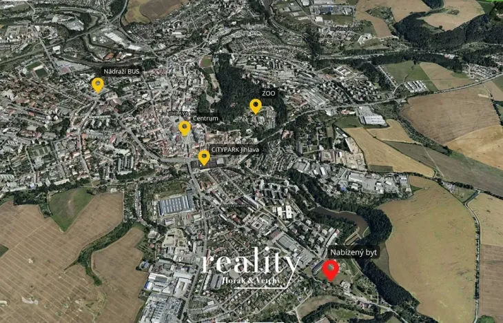 Pronájem bytu 3+kk, Jihlava, Na Nivách, 68 m2
