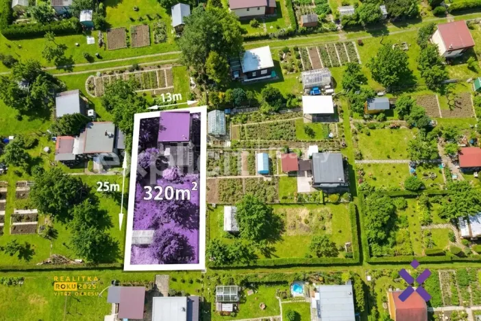 Prodej zahrady, Zlín - Malenovice, 320 m2