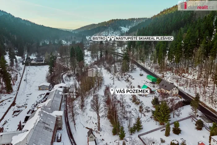 Prodej pozemku pro bydlení, Merklín - Pstruží, 3414 m2