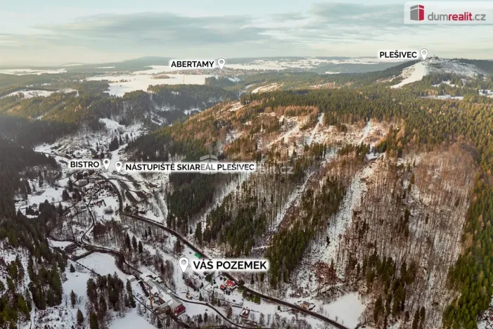 Prodej pozemku pro bydlení, Merklín - Pstruží, 3414 m2