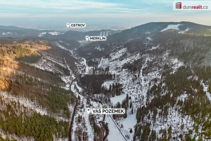 Prodej pozemku pro bydlení, Merklín - Pstruží, 3414 m2