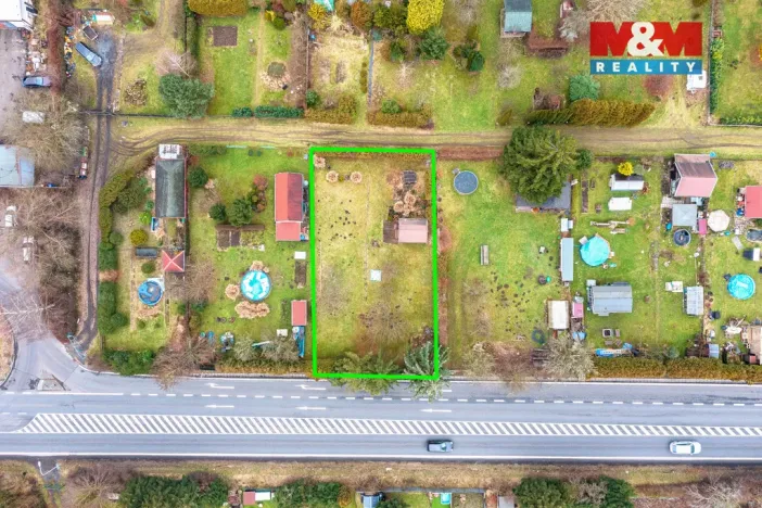 Prodej zahrady, Děčín, Kamenická, 698 m2