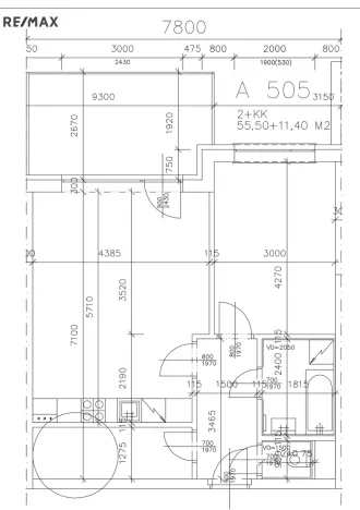 Pronájem bytu 2+kk, Olomouc - Slavonín, Topolová, 55 m2