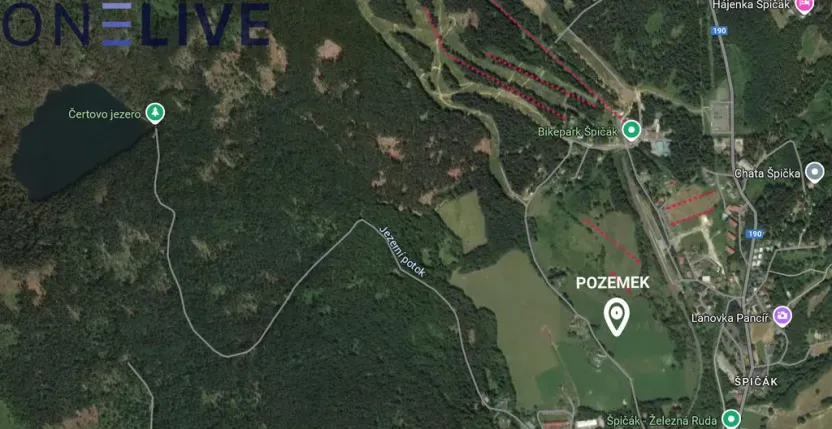 Prodej louky, Železná Ruda - Špičák, 2832 m2