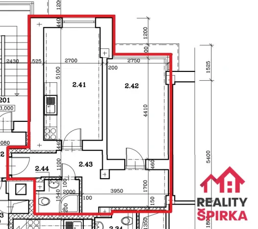 Pronájem bytu 2+kk, Králíky, Leoše Janáčka, 38 m2