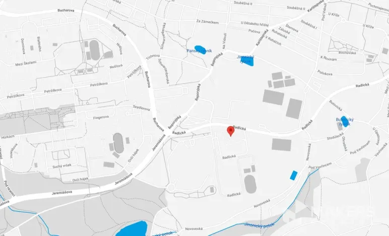 Pronájem kanceláře, Praha - Jinonice, Radlická, 166 m2