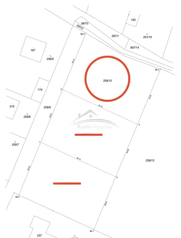 Prodej pozemku pro bydlení, Humpolec - Vilémov, 1026 m2