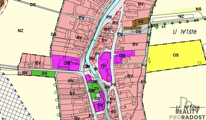 Prodej pozemku pro bydlení, Újezd, 462 m2